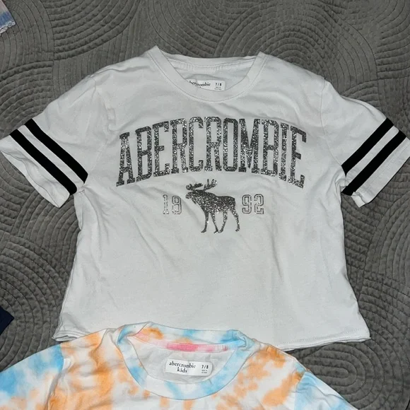 Abercrombie kids short sleeve shirt bundle size 7/8 - Picture 3 of 5